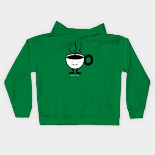 Mr Coffee Cup Kids Hoodie